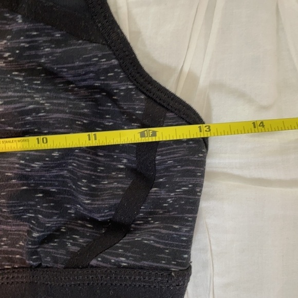 Zella Black Patterned Sports Bra - Picture 7 of 8